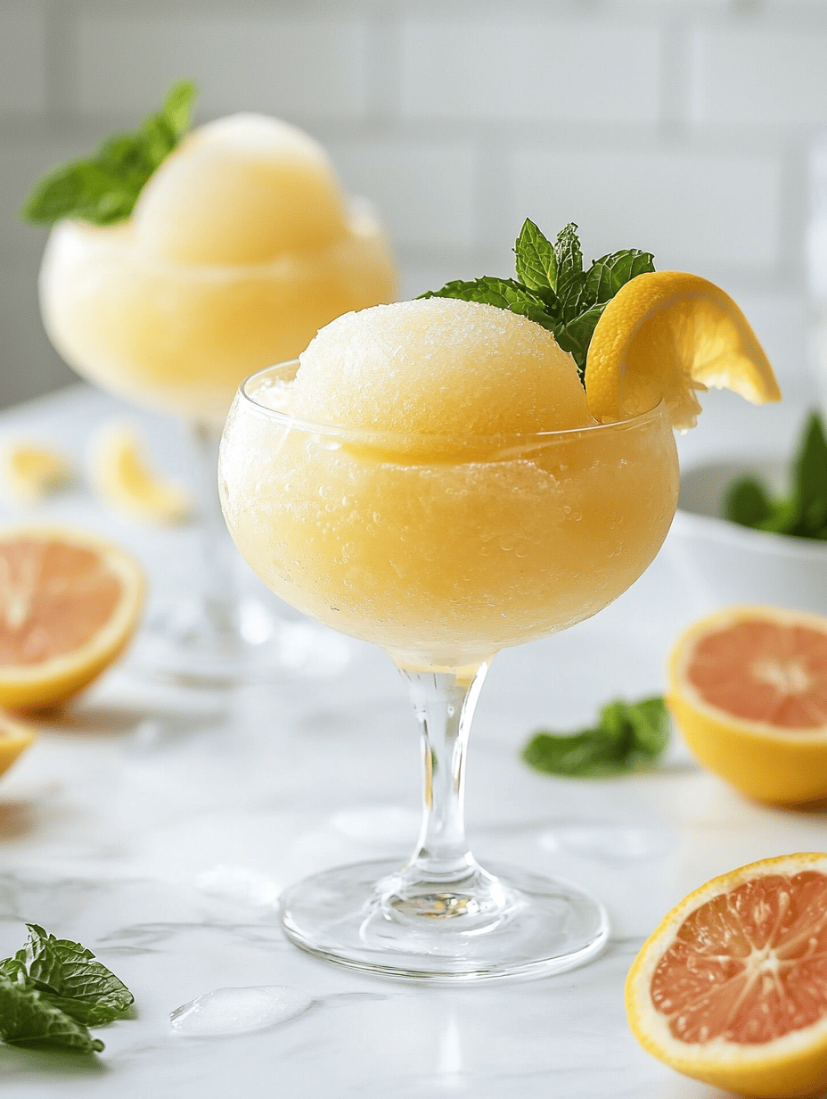 Chill Out with This Sparkling Champagne Slushie Secret