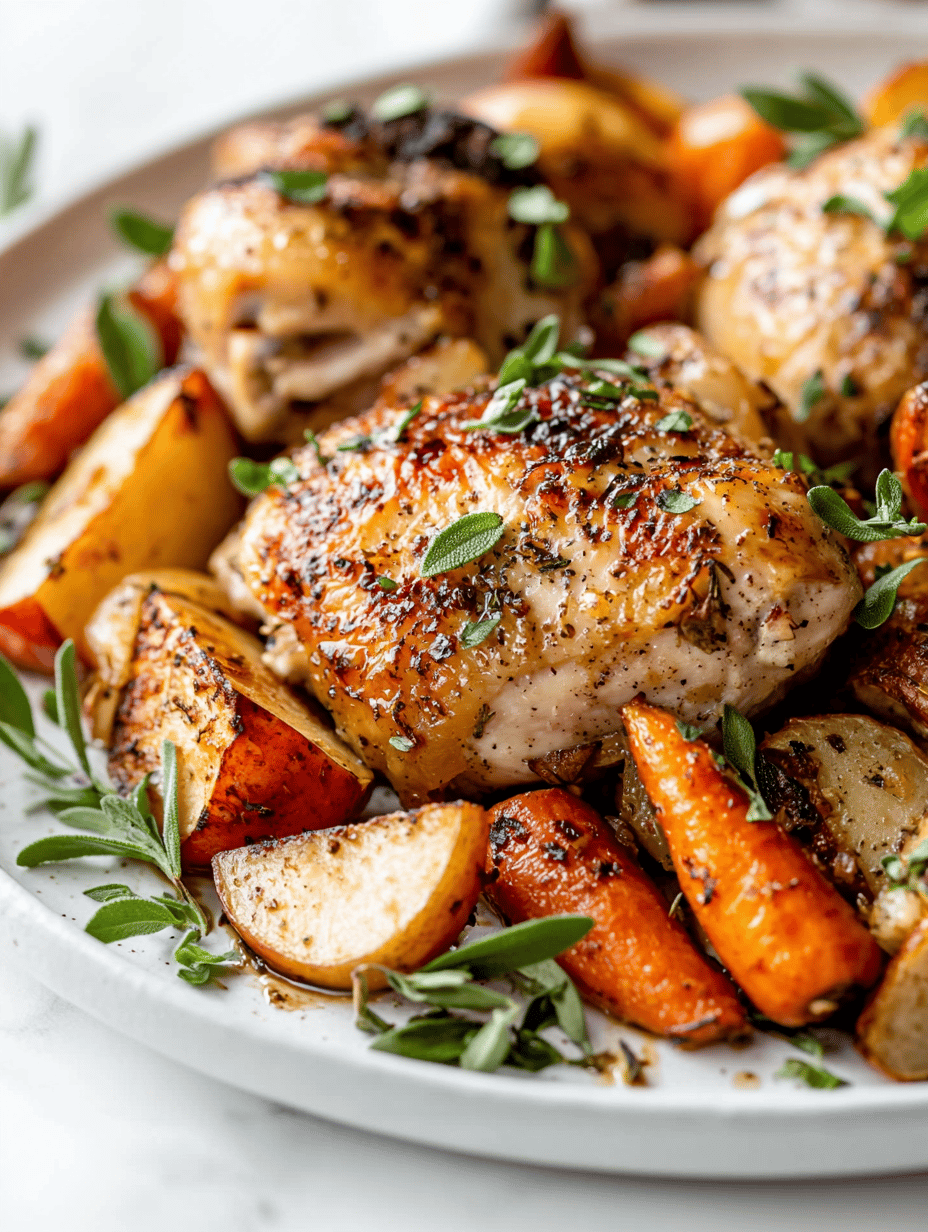 The Cozy One-Pan Fall Chicken Feast You Didn’t Know You Needed