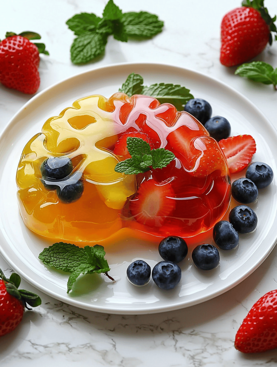 Wickedly Whimsical: Halloween Brain Jello Mold to Spook and Delight