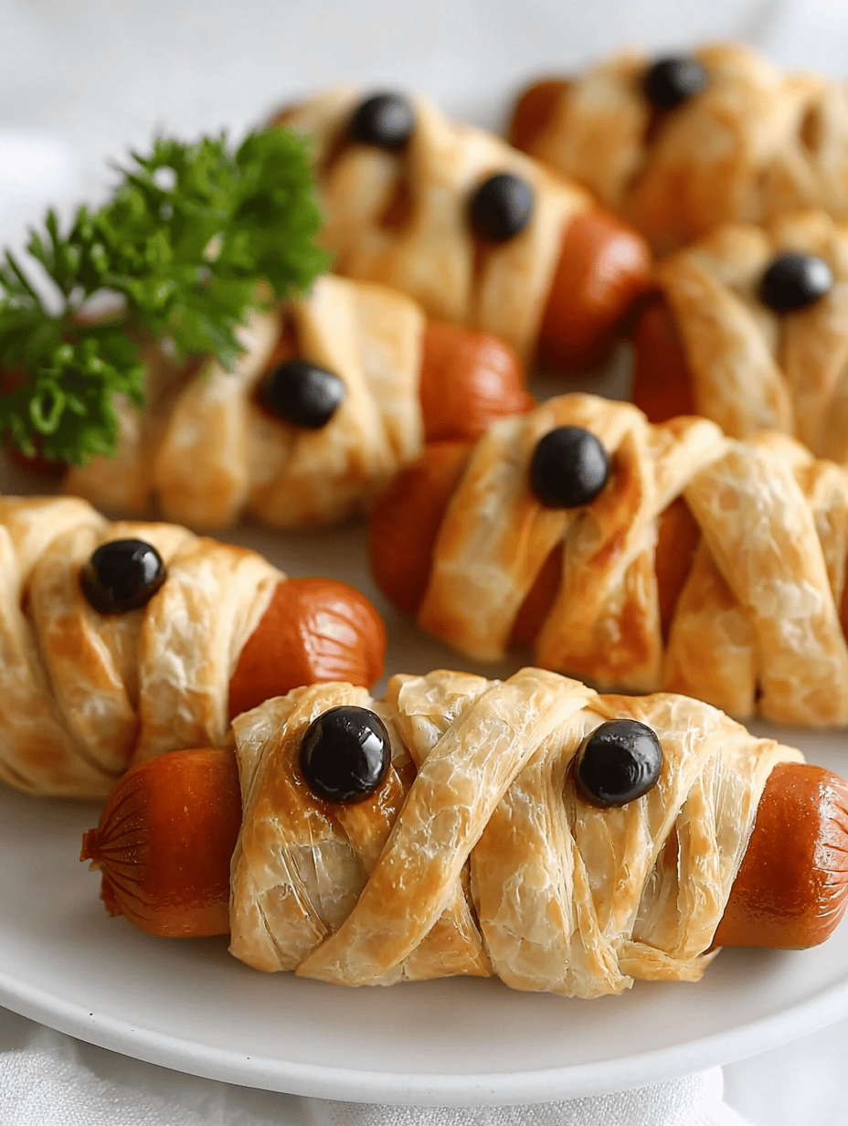 Spooktacular Halloween Mummy Hot Dogs: A Creepy Crispy Delight