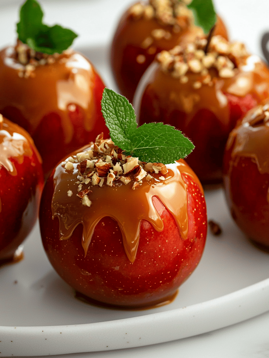 Beware the Toxic Charm: Spooky Halloween Poison Toffee Apples