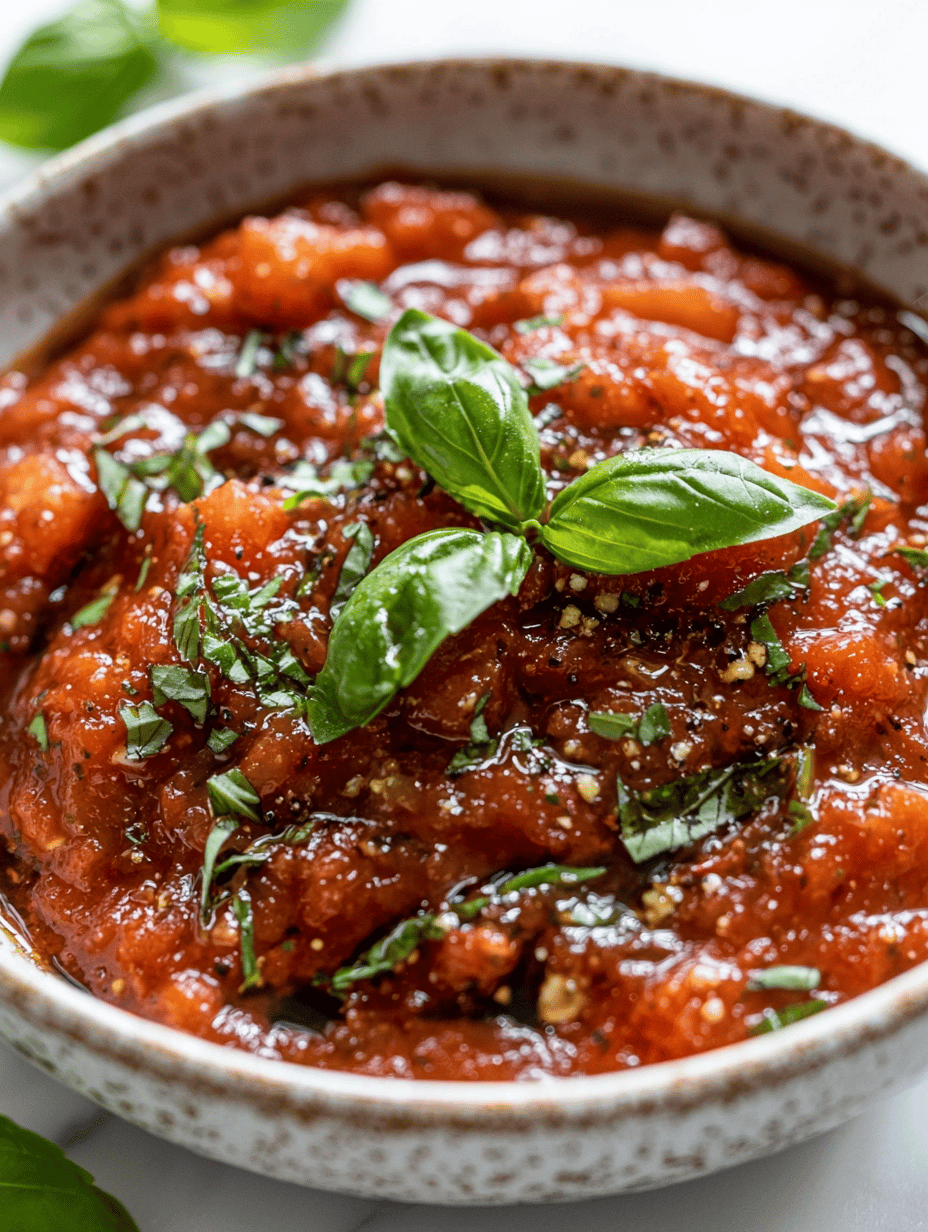 The Secret Ingredient: Unusual Twist on Tomato Sauce