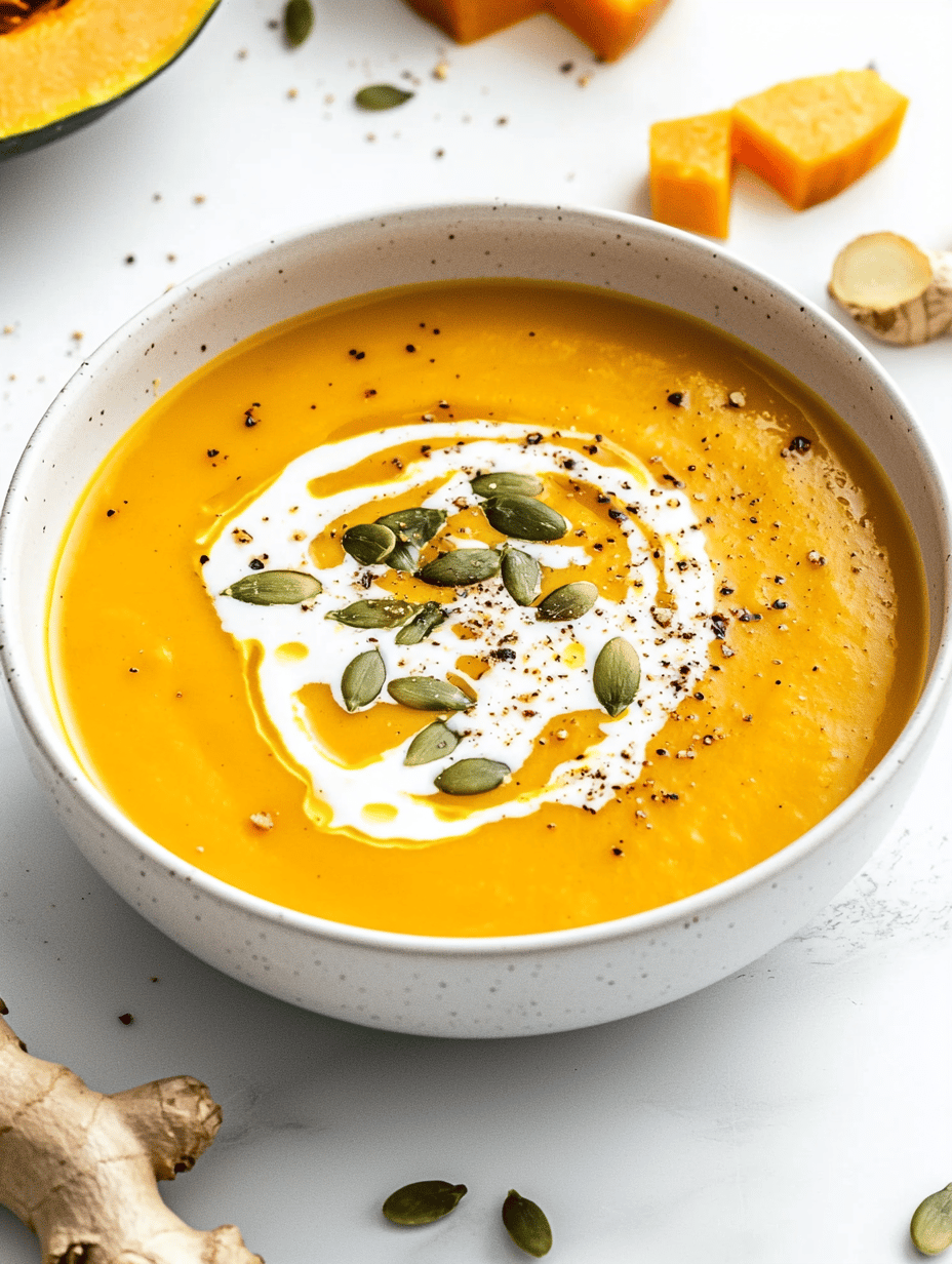 Hidden Depths: A Ginger-Infused Butternut Squash Soup Experience