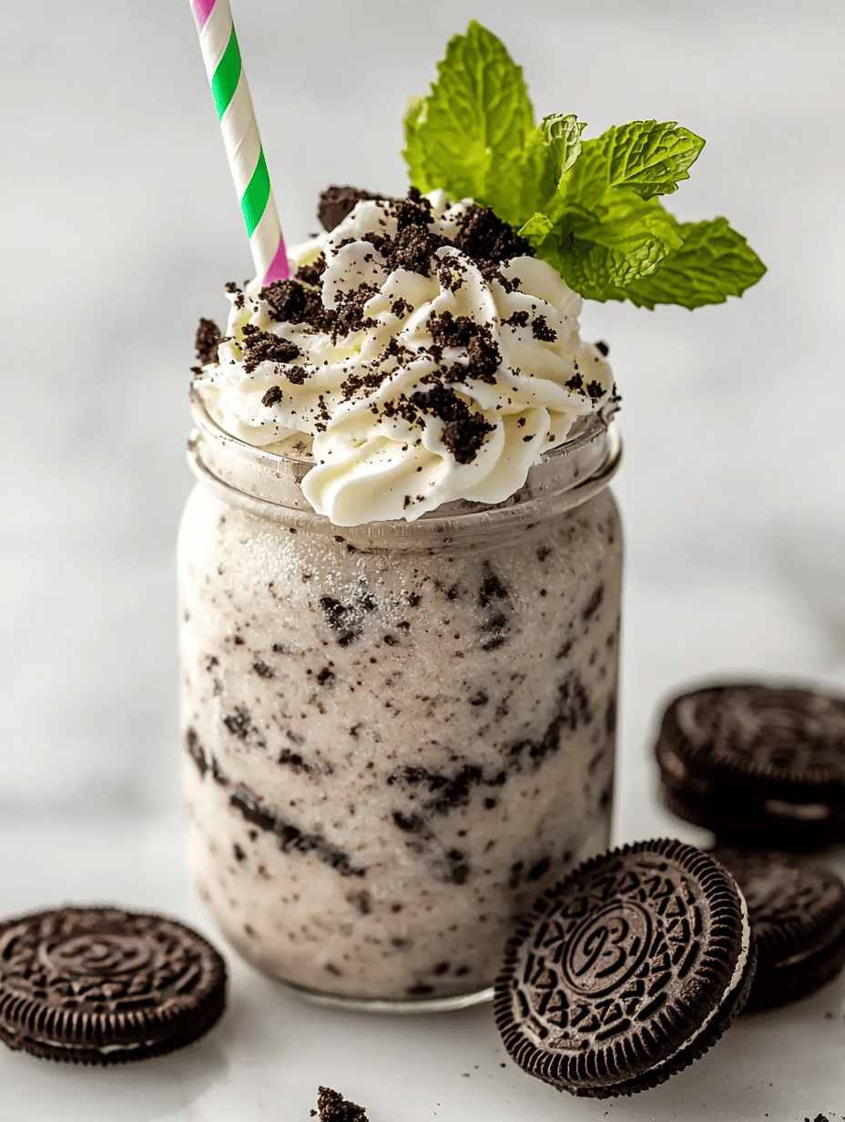 Oreo Slushie: A Chilling Spin on Nostalgia