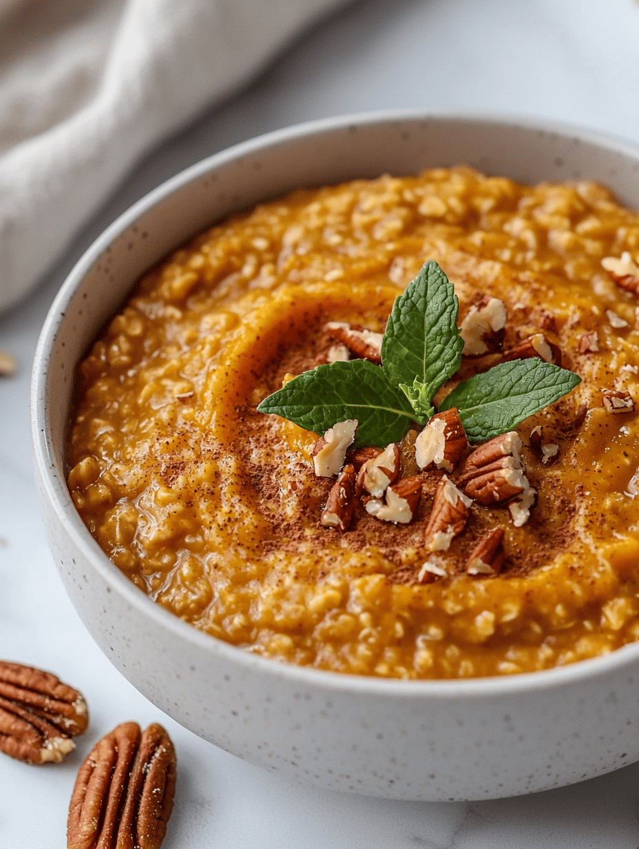 Pumpkin Oatmeal Reinvented: A Cozy Fall Twist