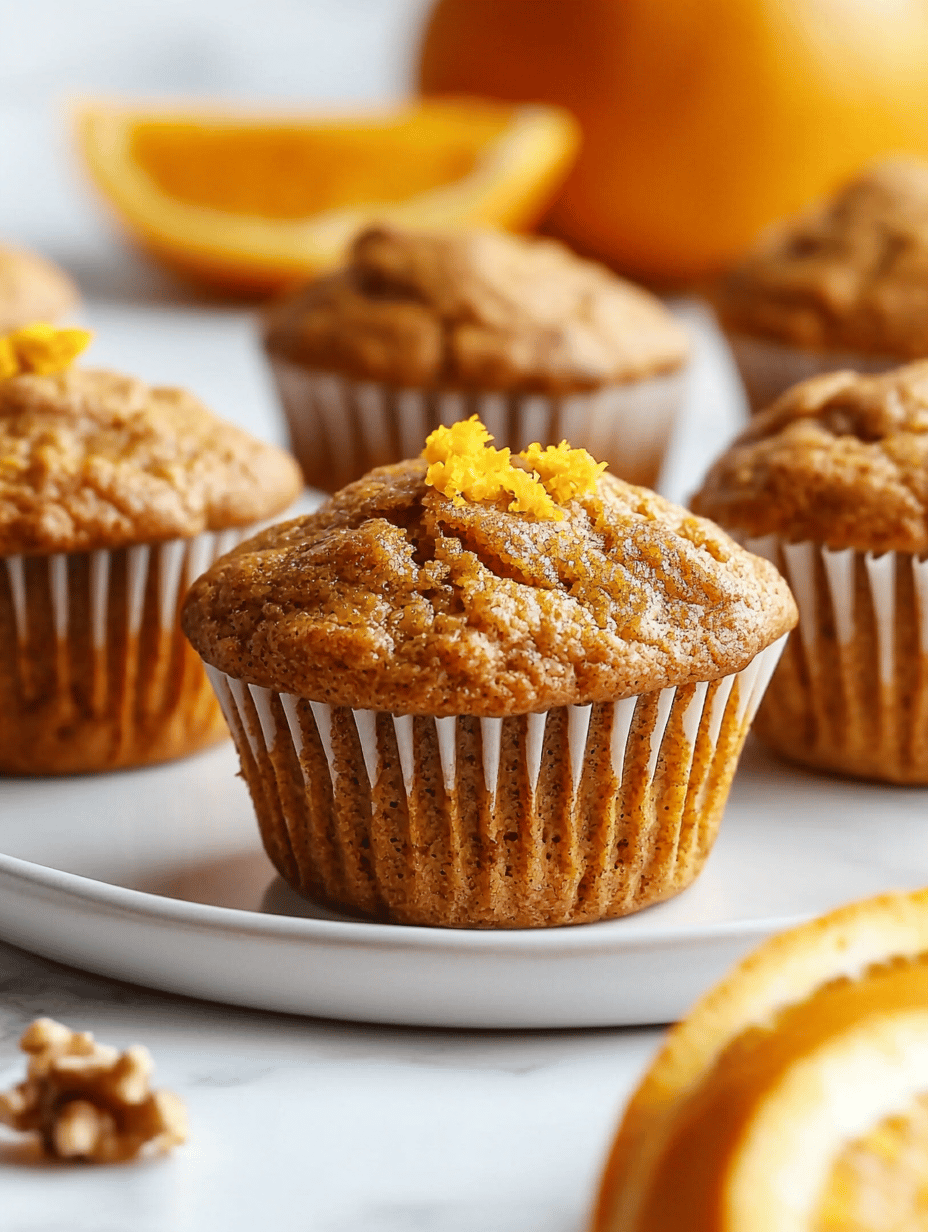 Whimsical Pumpkin Muffins with a Secret Twist