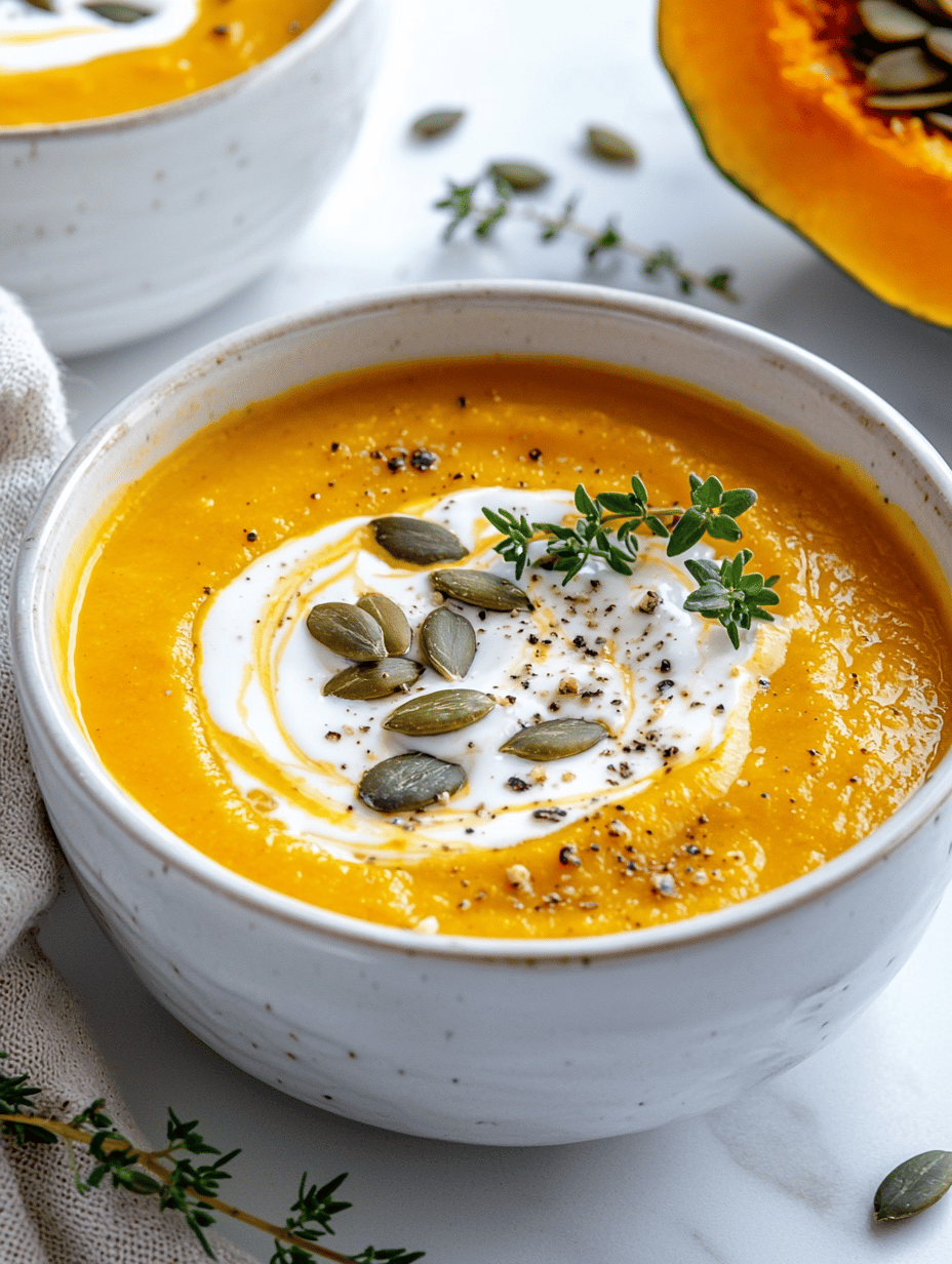 Velvety Vegan Pumpkin Soup: A Cozy Fall Secret